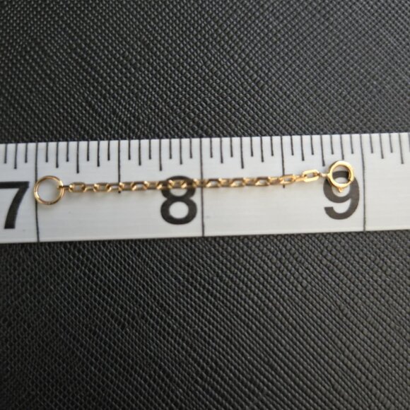 Gold Extender for necklace or bracelet - Picture 14 of 17